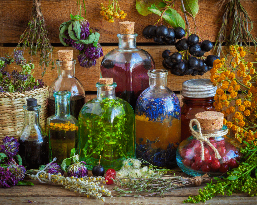 naturopathic healing with herbal tinctures
